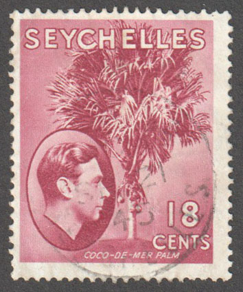 Seychelles Scott 134 Used - Click Image to Close